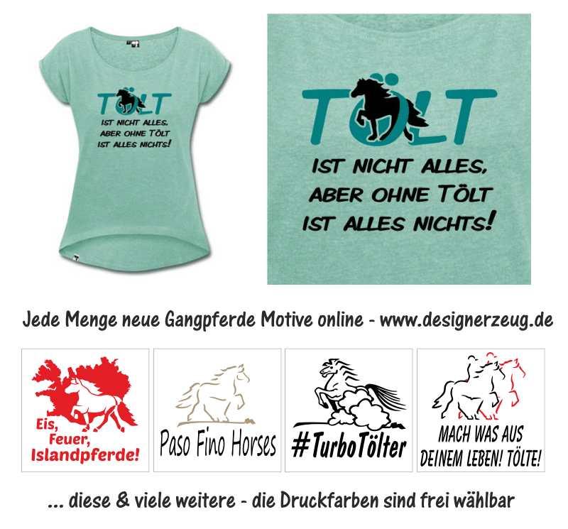 Tölter / Gangpferde T-Shirts